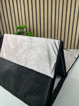 Tapis de Prière Sultan Pliable avec Dossier et Poche Arrière V2 – سجادة صلاة سلطان قابلة للطي مع مسند ظهر 7