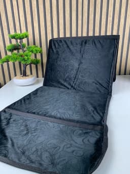 Tapis de Prière Sultan Pliable avec Dossier et Poche Arrière V2 – سجادة صلاة سلطان قابلة للطي مع مسند ظهر 9