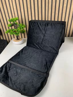 Tapis de Prière Sultan Pliable avec Dossier et Poche Arrière V2 – سجادة صلاة سلطان قابلة للطي مع مسند ظهر 12