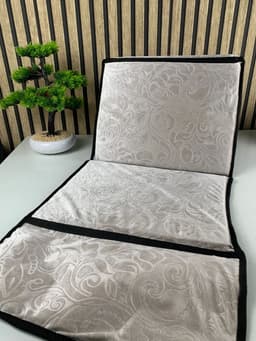 Tapis de Prière Sultan Pliable avec Dossier et Poche Arrière V2 – سجادة صلاة سلطان قابلة للطي مع مسند ظهر 16
