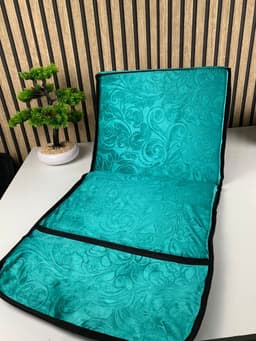 Tapis de Prière Sultan Pliable avec Dossier et Poche Arrière V2 – سجادة صلاة سلطان قابلة للطي مع مسند ظهر 15