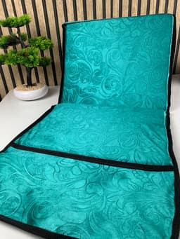 Tapis de Prière Sultan Pliable avec Dossier et Poche Arrière V2 – سجادة صلاة سلطان قابلة للطي مع مسند ظهر 10