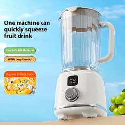 Extracteur de Jus Portable et Mélangeur Électrique Ultra-Léger et Facile à Nettoyer - عصّارة فواكه وخضروات محمولة بمحرك عالي السرعة 5