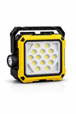Lanterne de Camping LED Solaire et Rechargeable USB 40 LED + 2 COB - مصباح وكيشاف تخييم يدوي يعمل بالطاقة الشمسية بـ 4 وضعيات إضاءة 1